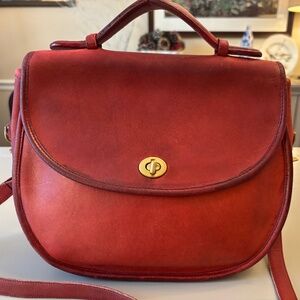 Vintage Coach Large Plaza Bag